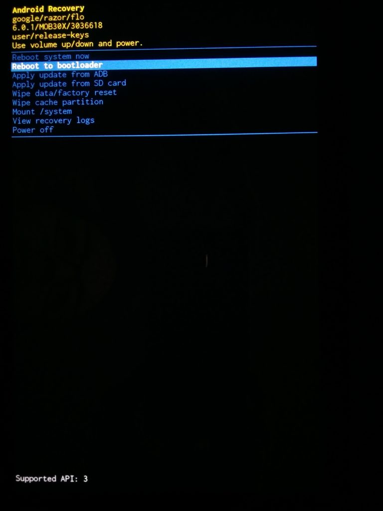 android recovery